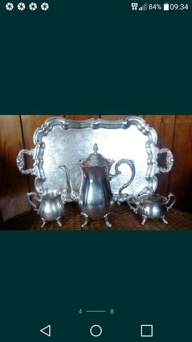 Set argintat de colectie Leonardo