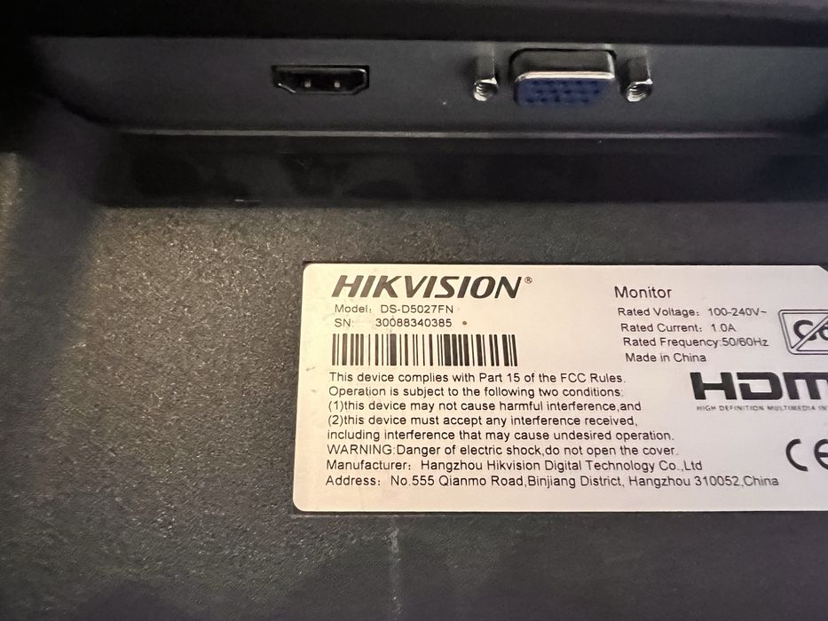 Монитор 27 дюймов hdmi