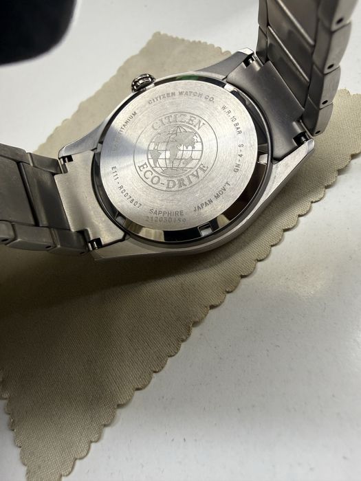 Ceas Citizen Eco-Drive Titanium – Sapphire, 100m