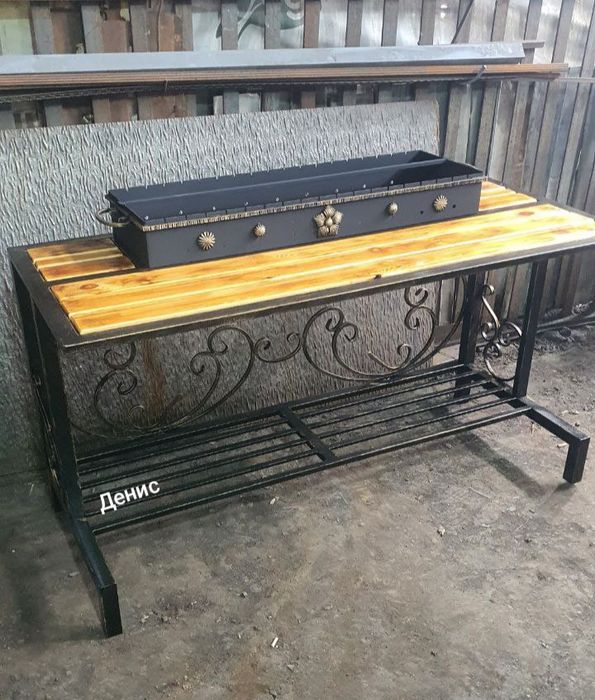 Мангал шашлычница барбекю гриль дачный садовый качественный