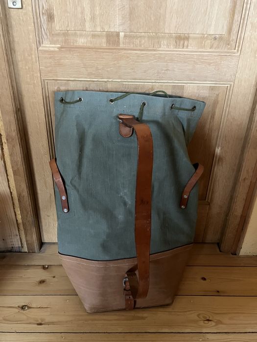 Rucsac , geanta , duffle bag , armata elvetiana , vintage