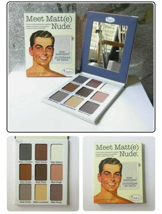 Палитра сенки за очи The Balm Meet Matt(e) Nude