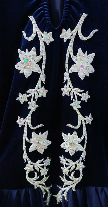 Спортивно-бальное платье