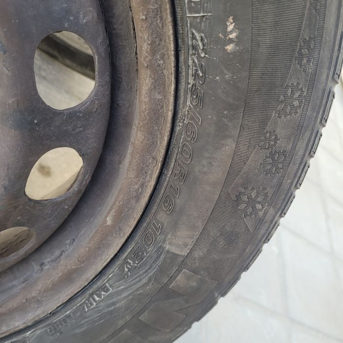 Джанти 16 за wv с гуми 225/60/16