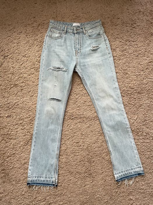 Дамски дънки Zara, носени. Размер 36 (отговарят на S размер).