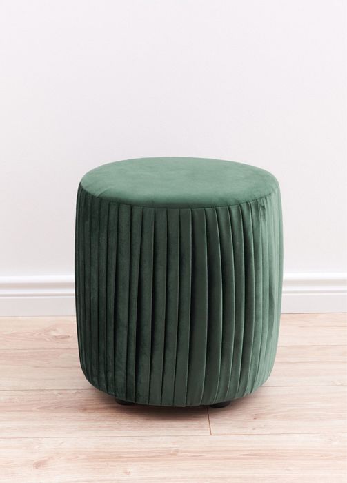 Пуфик изумрудный