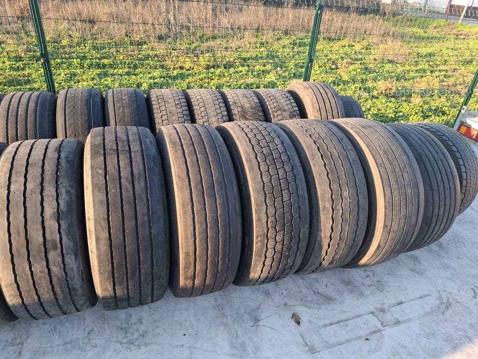 435 50 19.5 ,445 45 19.5 ,385 65 22.5, 385 55 22.5, 315 70 22.5 гуми