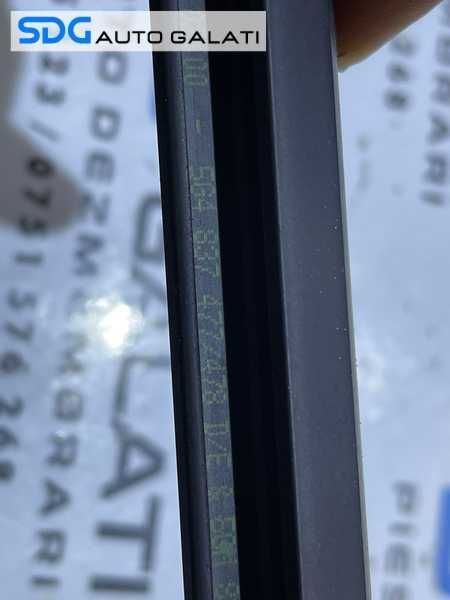 Cheder Perie Geam Usa Portiera Dreapta Fata VW Golf 7 2013 - 2017 Cod 5G4837477