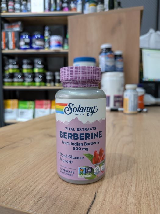 Solaray Berberine 500 mg берберин 60 капсул оригинал