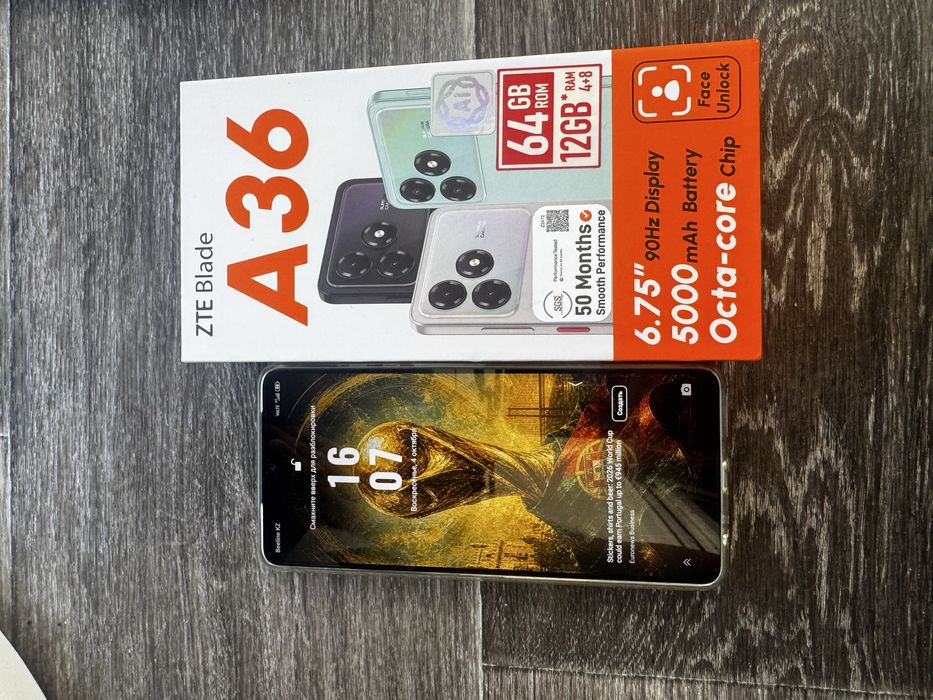 ZTE BLADE A 36 телефон