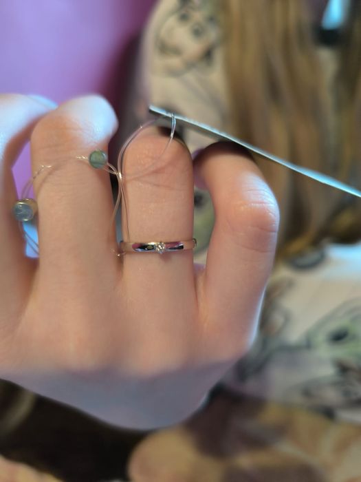 Кольцо помолвочное 16,5