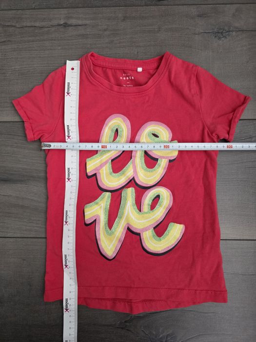 Лот от 5 блузки/ тениски момиче 104-110 размер 3-4 год