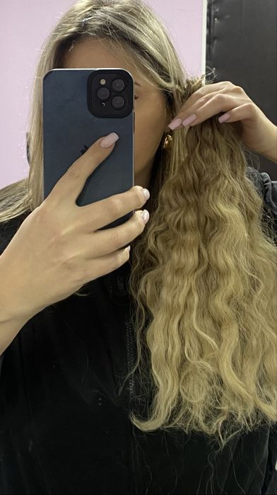 Продам волосы блонд амбре