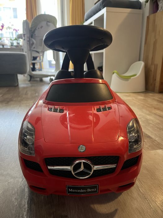 Детска количка Buddy Toys Ride-on, Mercedes Benz, Червена