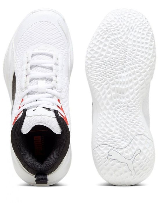 PUMA Playmaker Pro Mid Shoes White