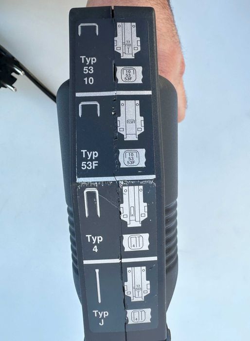 NOVUS J-155A - Електрически такер неразличим от нов!