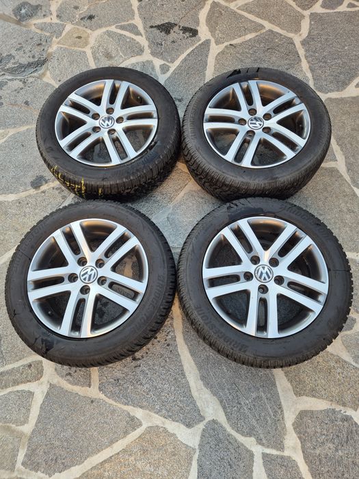 Комплект зимни Bridgestone Blizzak LM005 R16 с джанти VW