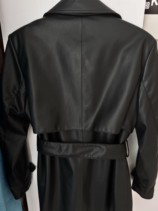 Дамски кожен тренчкот ZARA