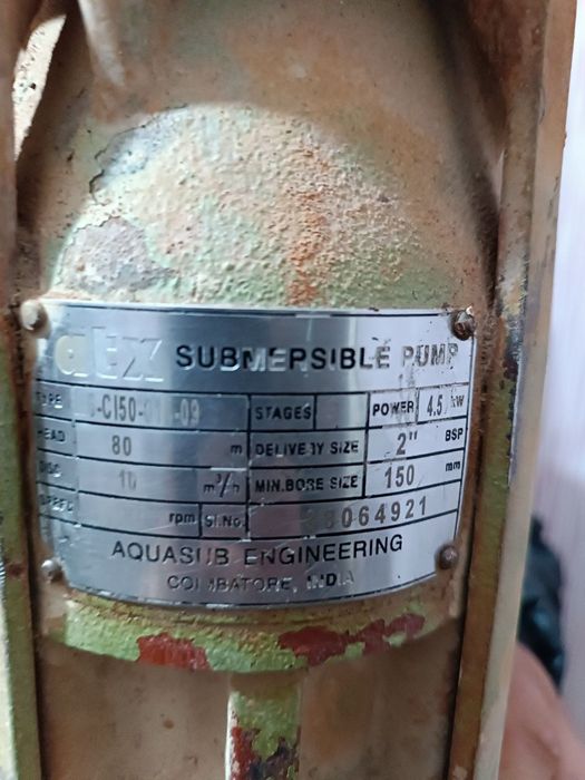 Suv nasosi holati yaxshi