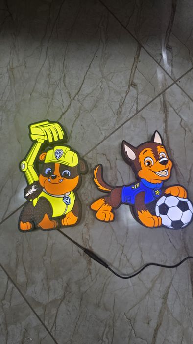 Лампа с мотив, 3Д изработка