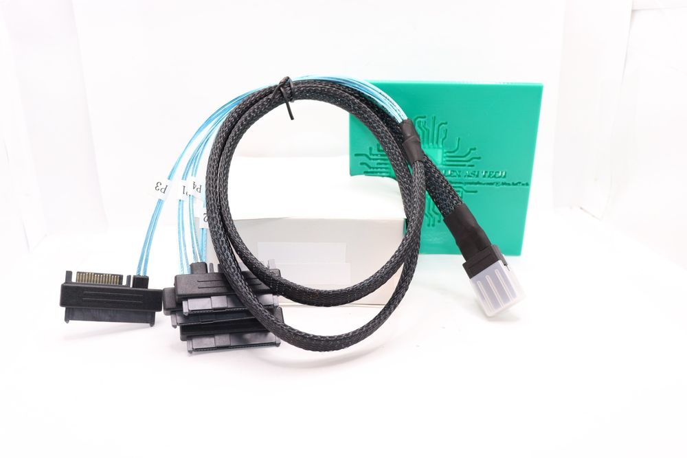 Cablu Sas SFF-8087 to 4 x SFF-8482 1 metru