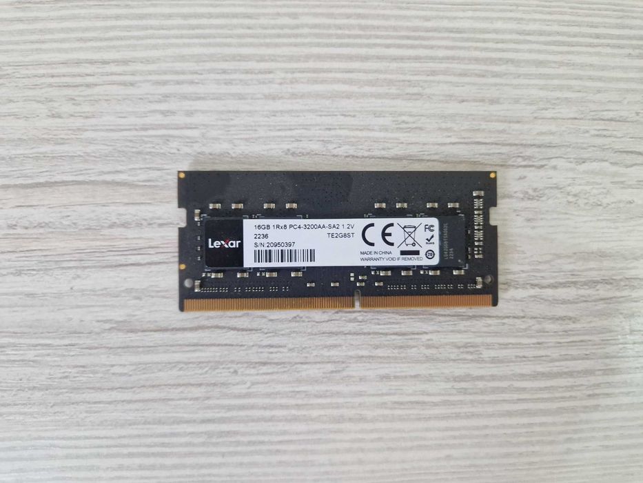 ОЗУ для Ноутбука 16GB DDR4 3200MHz Lexar