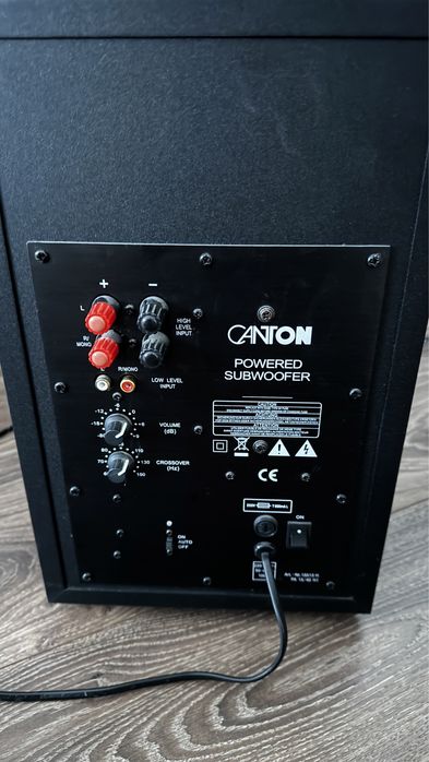 Sistem Canton Movie 70 - 5.1 + receiver yamaha RX-V375