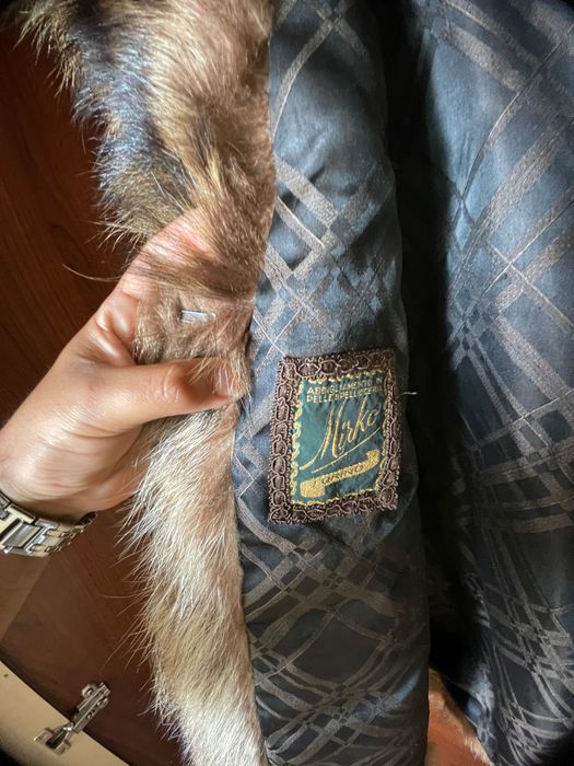 Дамско палто естествена кожа