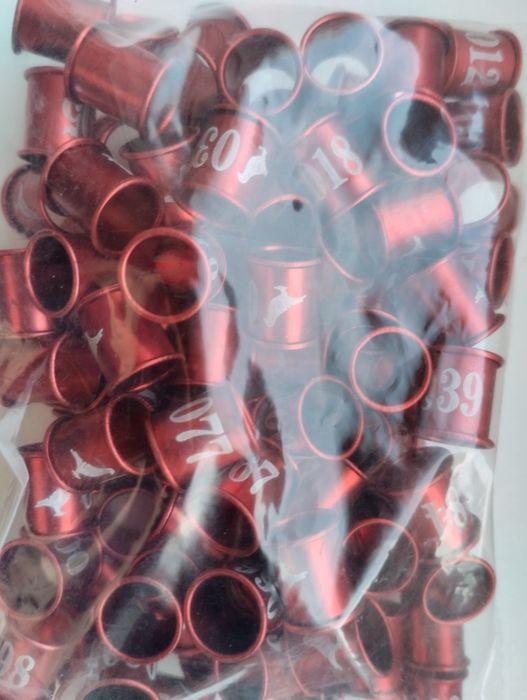 Кольца для голубей 8 мм