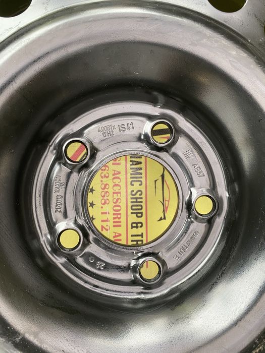 Roata de rezerva slim OEM GM Opel Insignia 125 70 17 5X120  2008-2017