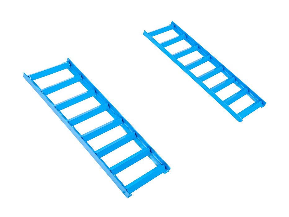 Set 2 prelungiri rampa auto din otel 80 cm pentru masini cu garda joas