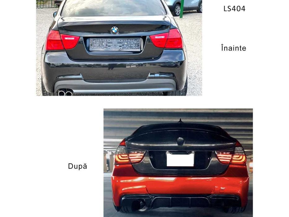 Tuning LED stopuri BMW 3 E90 (2009-2012) cu noul design