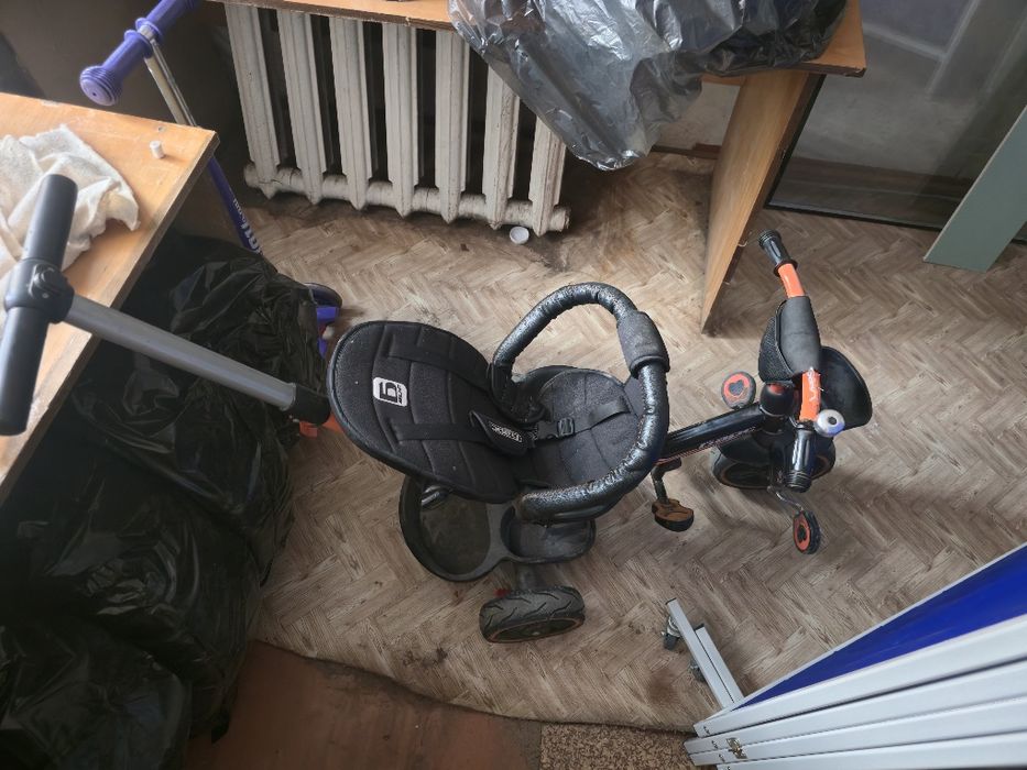 Велосипед с ручкой