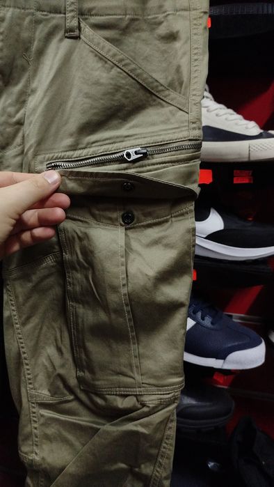 Оригинален карго G-Star Raw Rovic Zip W33 W34 панталон нов мъжки
