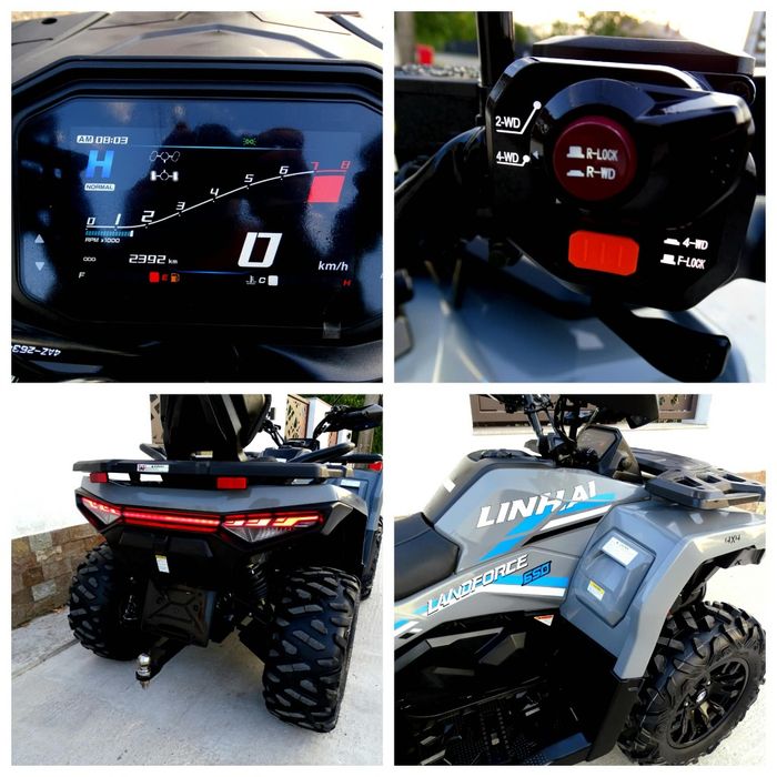 ATV LINHAI  LANDFORCE 650 L‼️Servo directie‼️2300km‼️impecabil