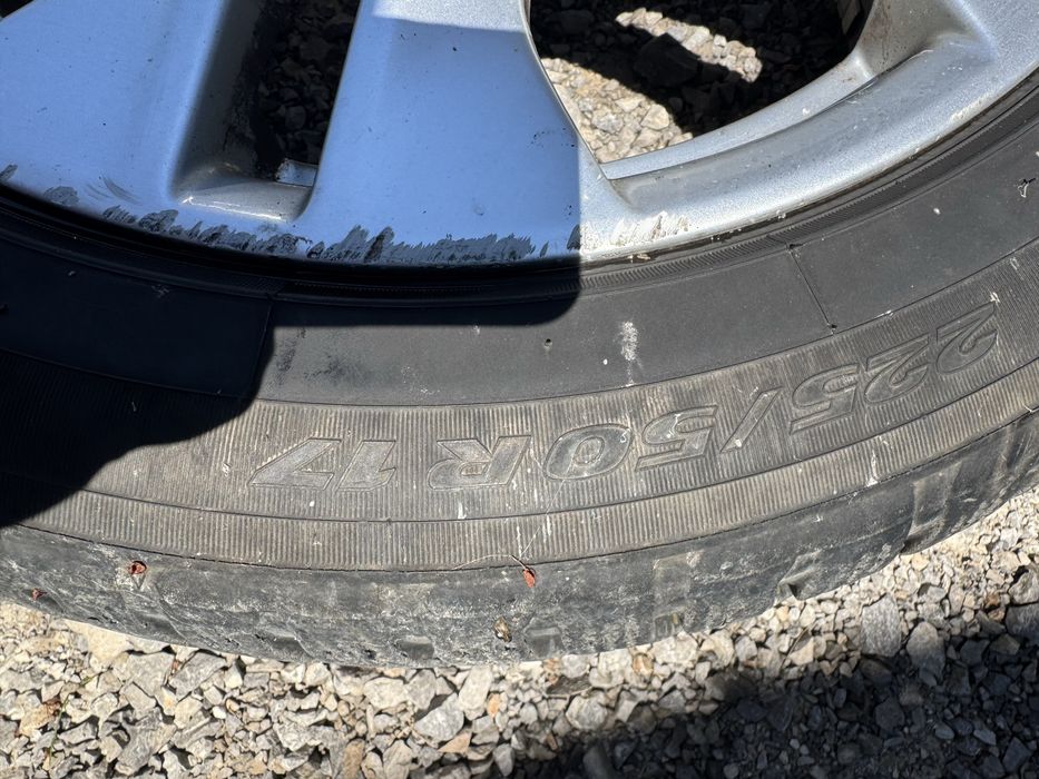 17 цола джанти за Mercedes с зимни гуми Toyo 225/50/17 дот 21