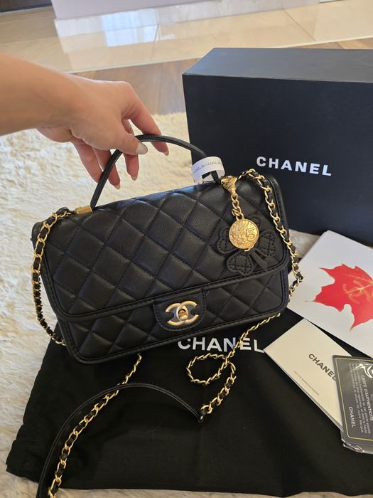 Налична чанта Chanel 25B Clover