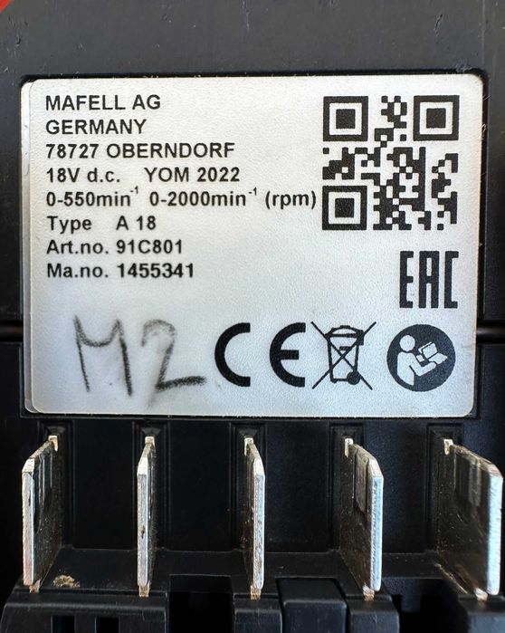 Mafell A18 - Акумулаторен импулсен винтоверт 18V 4.0Ah 130Nm