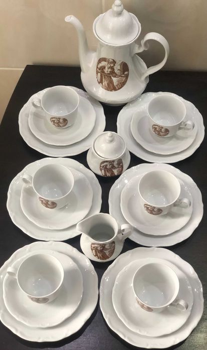 Serviciu /Set de  cafea /ceai din portelan Bavaria Germany.