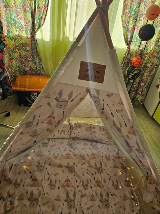 Детска палатка за игра типи