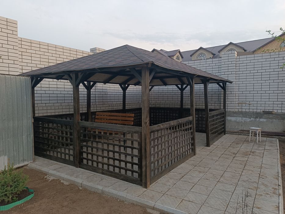 Летники,беседки из дерева