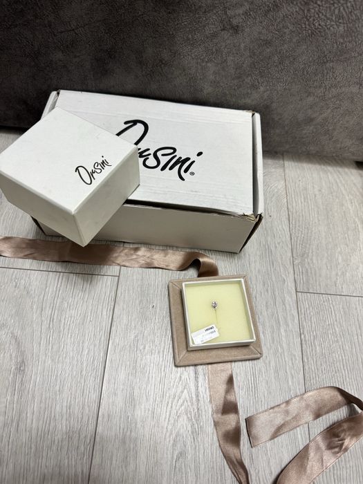 cercei diamante orsini aur alb