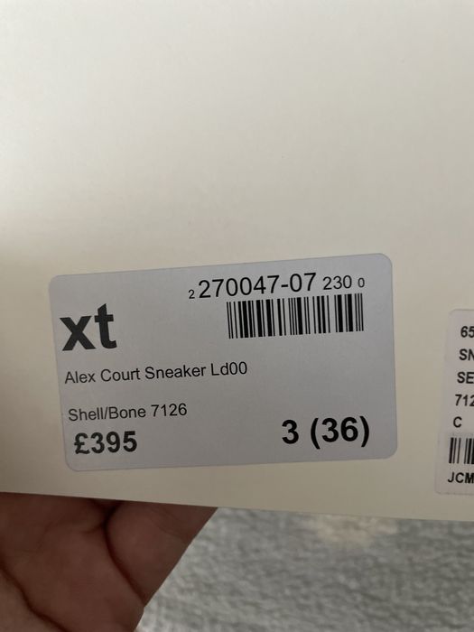 Alexander McQueen court sneakers размер 36