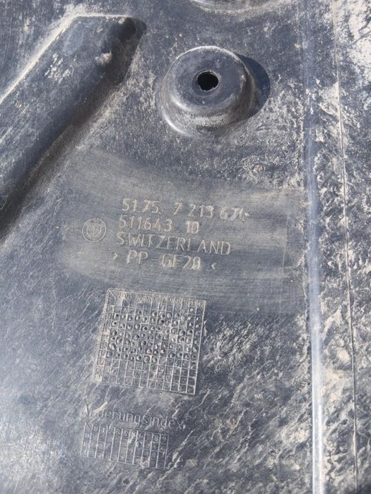 Scut De Protectie Motor Bmw X3 Ii F25 2010 - 2017 511643