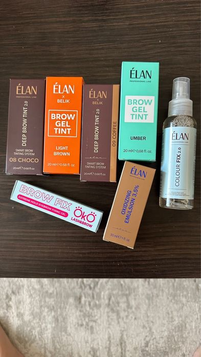 Vopsele de gene si sprancene , Elan, noi, pretul este per bucata