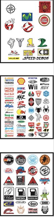 Стикери за мотори,колелета,тротинетки и др.