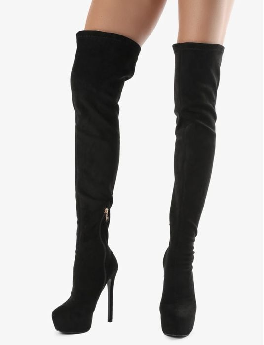 cizme cu toc si platforma