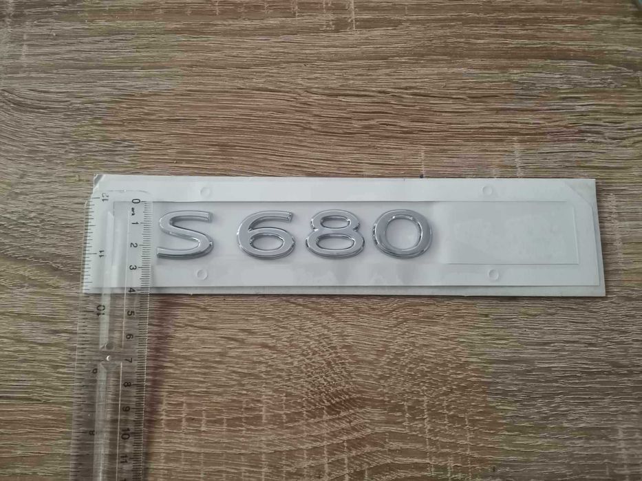 Надпис нов стил Mercedes Benz S 680 W223
