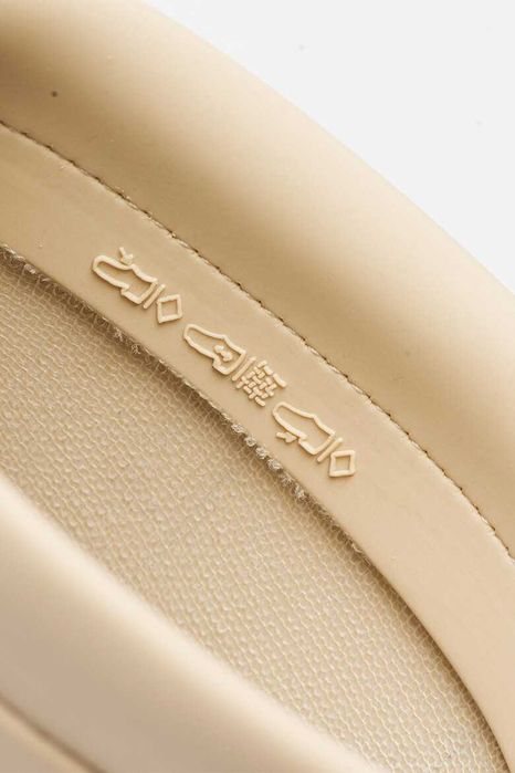 Ghete de ploaie Moon Boot, logo in relief, Nr 39-40, Alb fildes, NOU