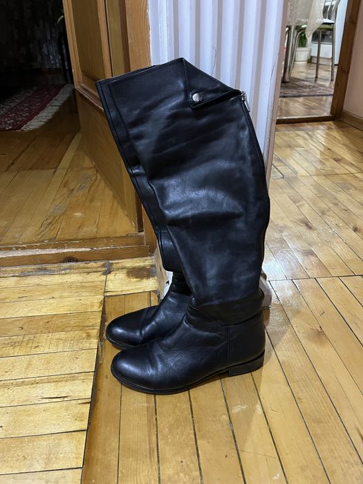 Полусапожки замшевые непромокаемые Турция размер , идеальное состояние